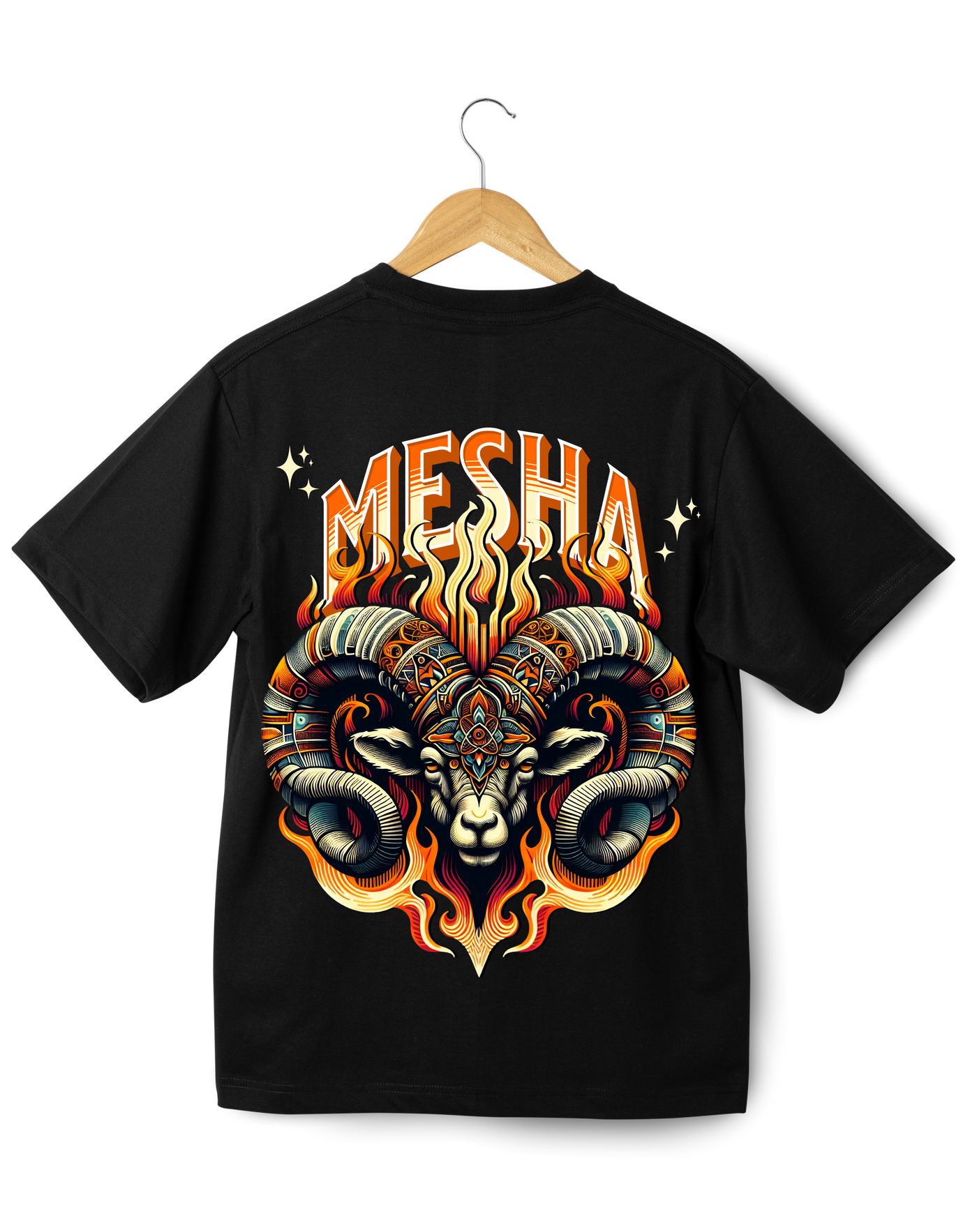 Mesha Fire Ram – Zodiac Aries T-Shirt