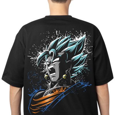 Vegito Blue – Fusion Power Anime T-Shirta