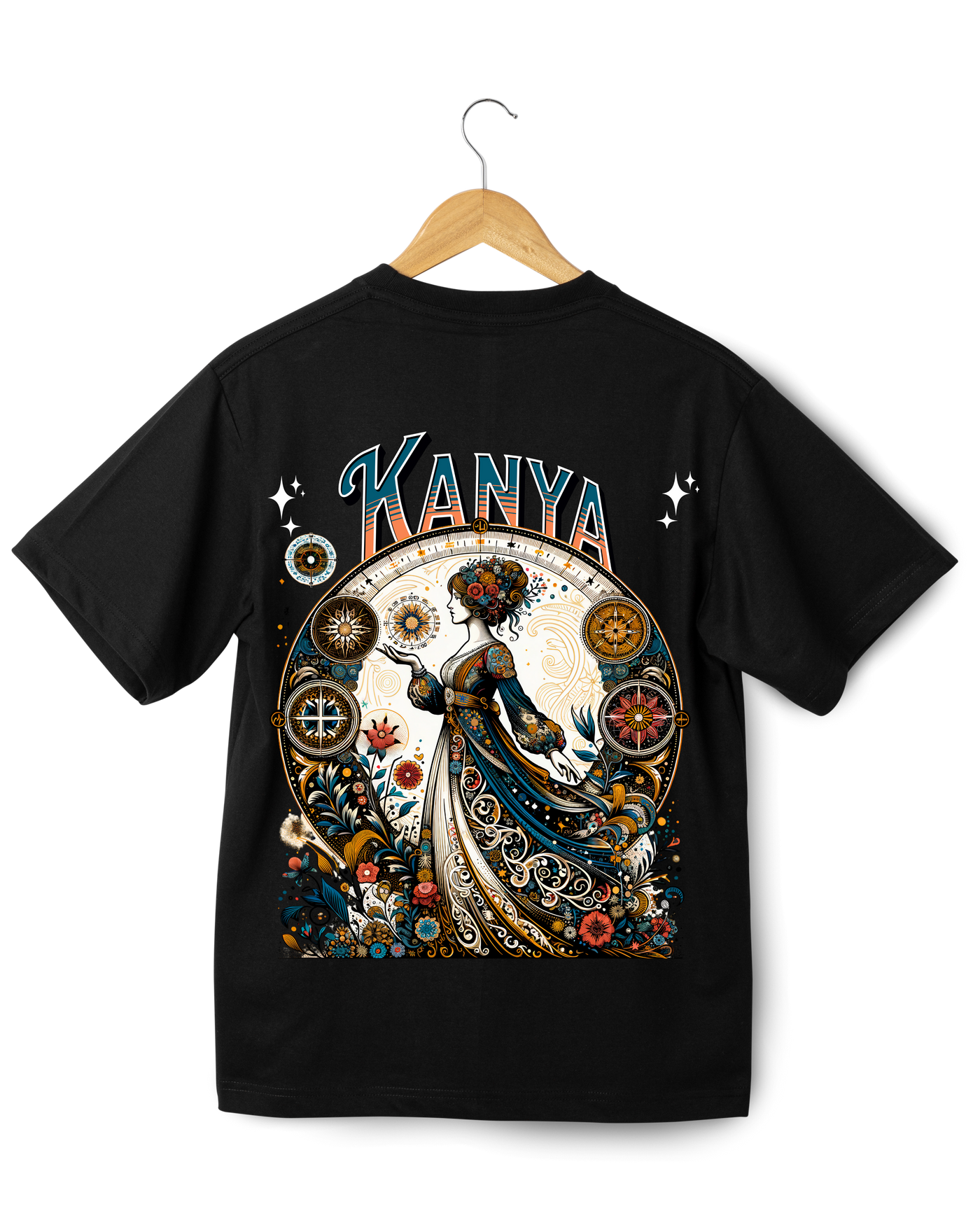 Kanya Divine Maiden – Zodiac Virgo T-Shirt