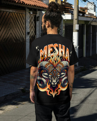 Mesha Fire Ram – Zodiac Aries T-Shirt