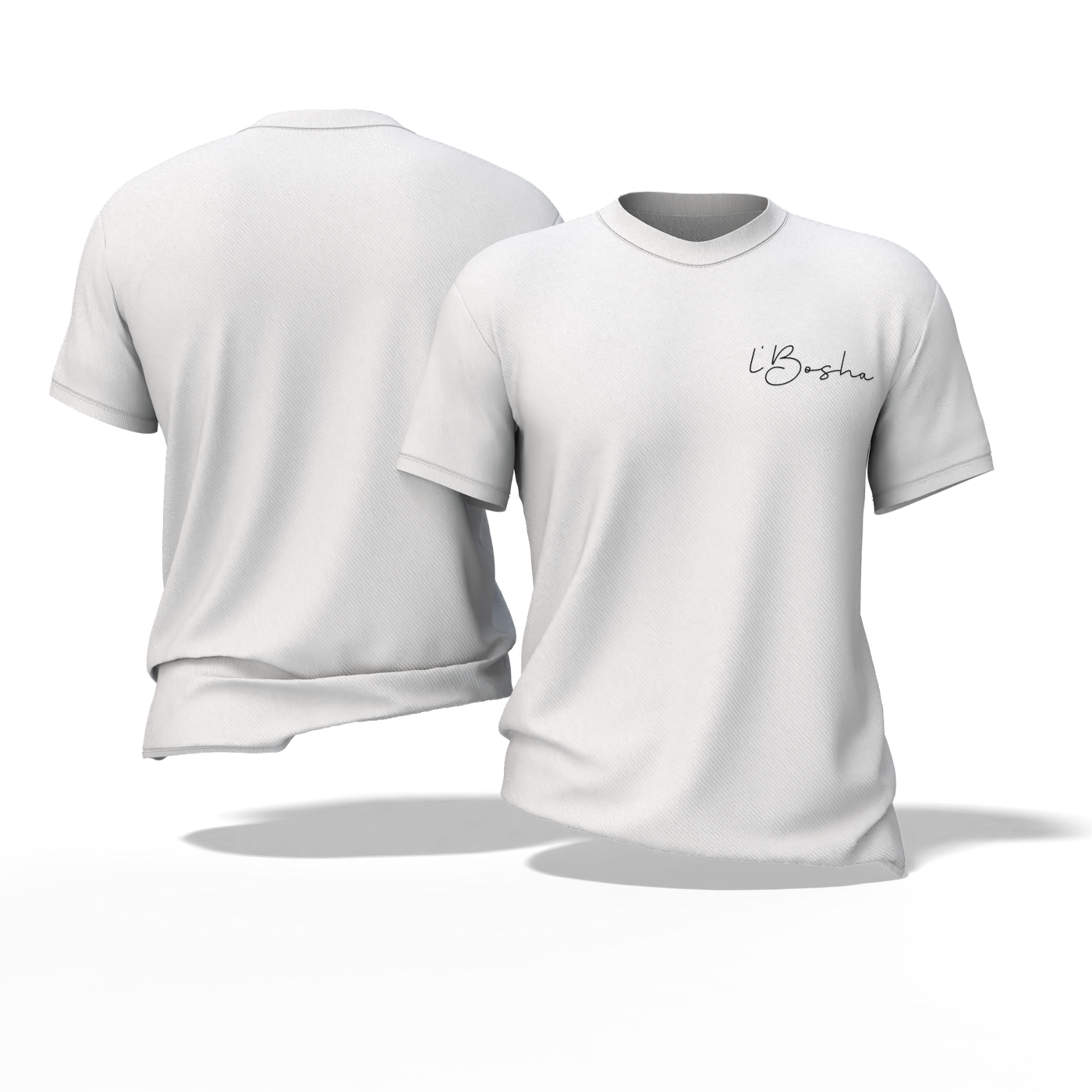 L’Bosha Premium Plain T-Shirt