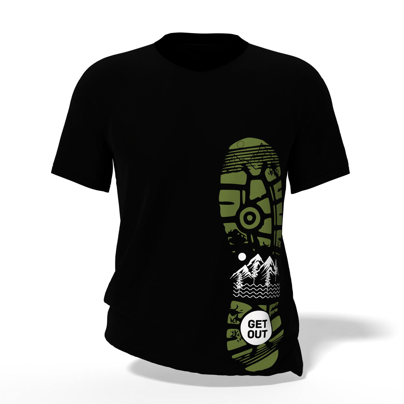 L’Bosha “Get Out” Adventure T-Shirt – Outdoor Explorer Edition
