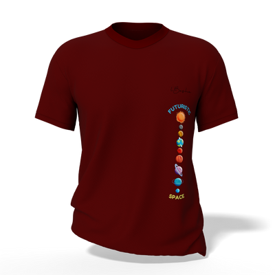L’Bosha “Futuristic Space” T-Shirt – Cosmic Explorer Edition