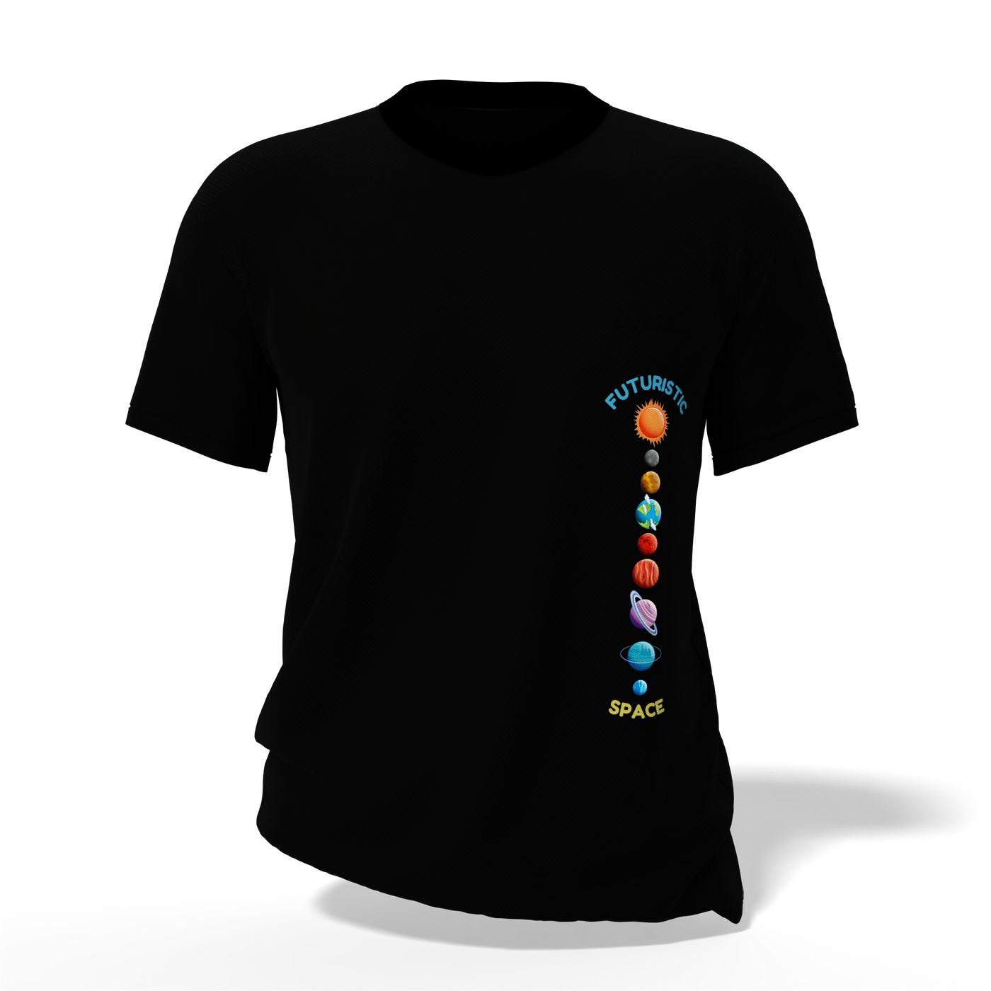 L’Bosha “Futuristic Space” T-Shirt – Cosmic Explorer Edition